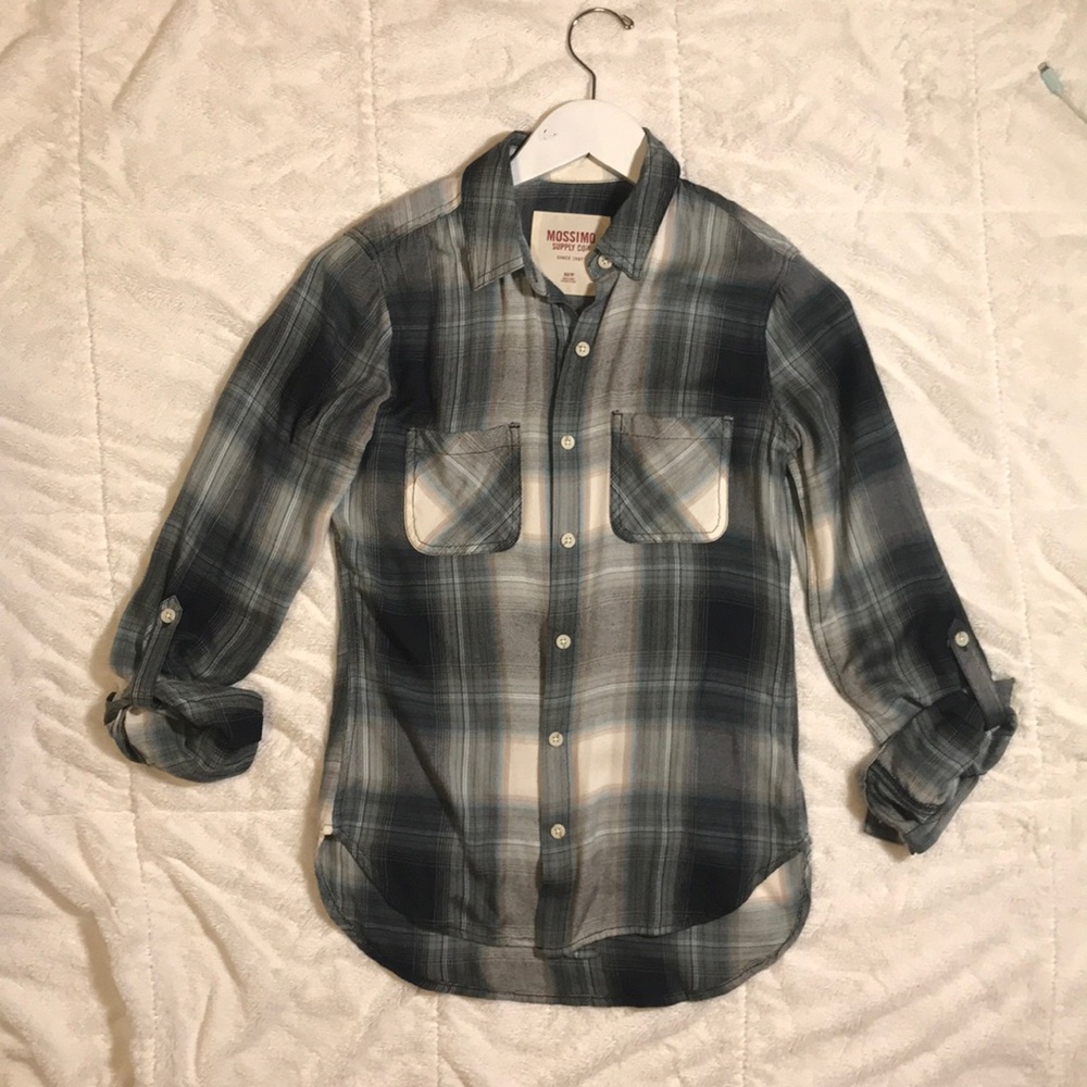Mossimo Blue Flannel